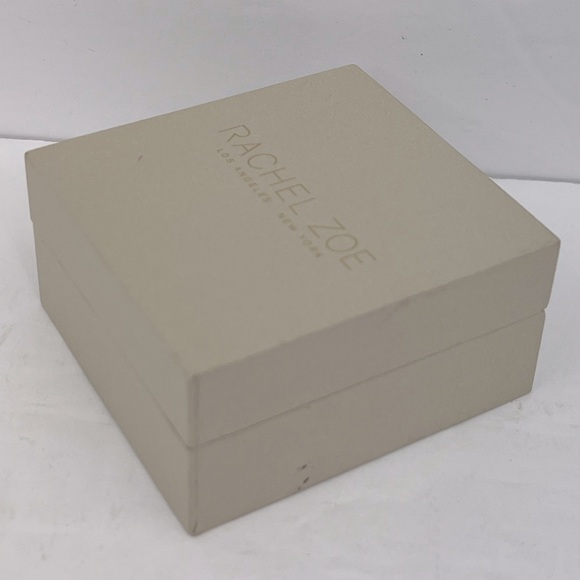 RACHEL ZOE,STERLING SILVER 18KT GOLD PLATED BLACK CLOVER NECKLACE,CUBIC ZIRCONIA - Picture 15 of 15